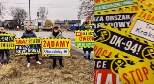 Mieszkańcy wyjdą na przejścia. Chcą pilnej modernizacji DK94