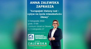 Anna Zalewska z wizytą w Oławie
