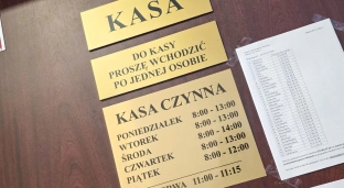 Kasa urzędu będzie nieczynna