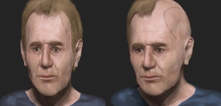 Męska czaszka znaleziona w Kościerzycach. Stworzono portret przyżyciowy