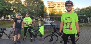 520 kilometrów dla Stasia. Damian Pacholak dotarł do Sopotu