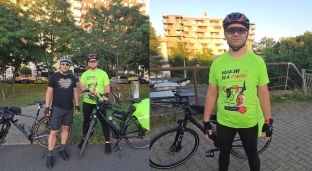 520 kilometrów dla Stasia. Damian Pacholak dotarł do Sopotu
