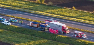Tragiczny dzień na A4. Jeden kierowca nie żyje, doszło też do dwóch kolizji
