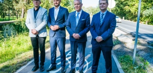 Jelcz-Laskowice z nowym odcinkiem cyklostrady. Są dalsze plany