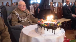Pułkownik Eugeniusz Praczuk świętował swoje 97. urodziny