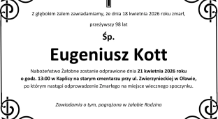 Ostatnie pożegnanie Eugeniusza Kotta