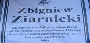 Nie żyje Zbigniew Ziarnicki