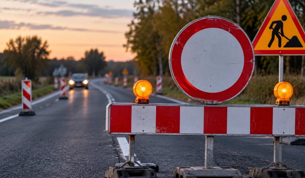 Duże utrudnienia na DW396. Droga z Oławy do Janikowa może być zamykana