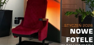 Nowe fotele już w Kinie Odra