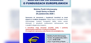 Chcesz wiedzieć więcej o funduszach europejskich? Przyjdź na spotkanie
