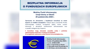 Chcesz wiedzieć więcej o funduszach europejskich? Przyjdź na spotkanie