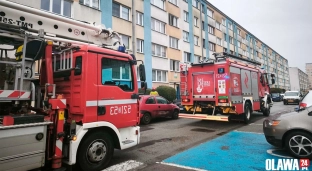 Butla znaleziona na śmietniku przyczyną alarmu gazowego w Oławie