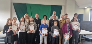 Młodzież z Domaniowa zmierzyła się z wiedzą pożarniczą