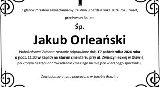 Nie żyje Jakub Orleański