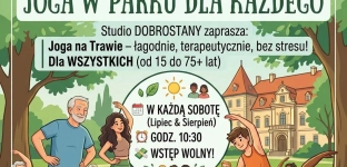 Sportowy poranek. Joga w parku dla każdego!
