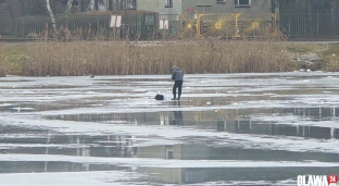 Lód nadal się utrzymuje, a wejście może skończyć się tragedią