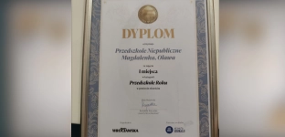 Przedszkole Magdalenka w Oławie - Przedszkolem Roku w Powiecie Oławskim!