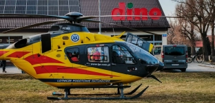 35-latek trafił do szpitala po wypadku na budowie