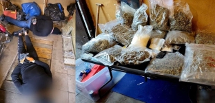 Narkotykowy magazyn w garażach w Oławie. Wśród zatrzymanych poszukiwany listem gończym