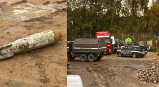 W Stanowicach znaleziono bombę lotniczą