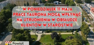 Przerwy w dostawie prądu i utrudnienia w starostwie