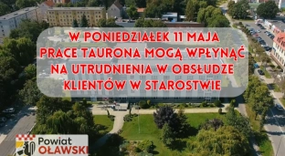 Przerwy w dostawie prądu i utrudnienia w starostwie