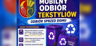 Mobilny odbiór tekstyliów w gminie Domaniów