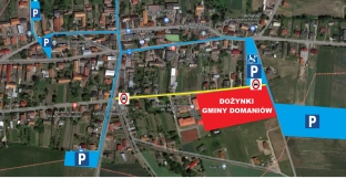 Dożynki gminy Domaniów: gdzie zaparkujesz?