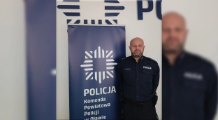 Słowa podziękowania dla oławskiego dzielnicowego