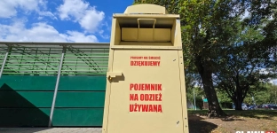 Kontenery na odzież zostają usunięte. Zmiany w zbiórce używanej odzieży