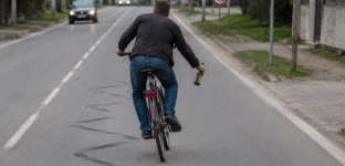 Zatrzymano siedmiu pijanych rowerzystów. Rekordzista miał blisko dwa promile