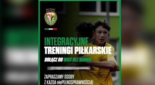 Zapisz się na treningi piłkarskie dla osób z niepełnosprawnością