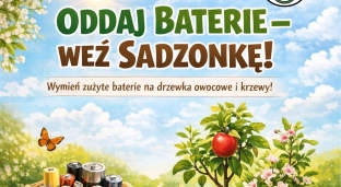 Oddaj baterie i odbierz sadzonkę