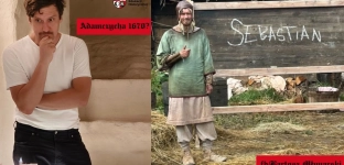 Chłop Sebastian z serialu 1670 odwiedził Oławę