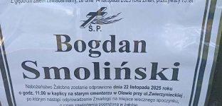 Ostatnie pożegnanie Bogdana Smolińskiego