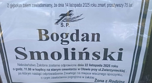 Ostatnie pożegnanie Bogdana Smolińskiego