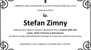 Ostatnie pożegnanie Stefana Zimnego