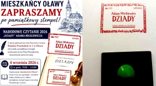 Dziady w Oławie. Mieszkańcy mogą zdobyć pamiątkowy stempel