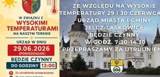 Urzędy czynne krócej przez wysokie temperatury. Co mają powiedzieć pracownicy budowlani?
