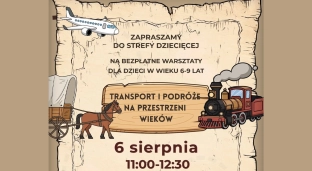 Jak zmieniało się podróżowanie? Bezpłatne warsztaty dla dzieci w Oławie