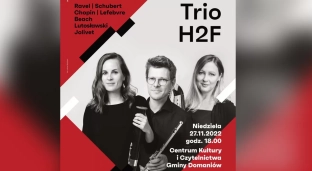 Na scenie wystąpi zespół Trio H2F