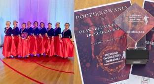 Spoko Babki z Oławskiego Uniwersytetu Trzeciego Wieku na podium w Miękini