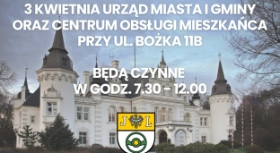 Zmiana godzin pracy Urzędu w Jelczu-Laskowicach
