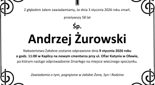 Ostatnie pożegnanie Andrzeja Żurowskiego