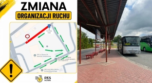 Zmiany przy Dworcu PKS w Oławie. Inne miejsce wsiadania i wysiadania